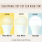 Selectable CCT E27 LED Bulb 12W Warm White Cool White Daylight