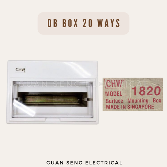 Compartment Db Box PVC Distribution DB Box CHW – Guan Seng Electrical