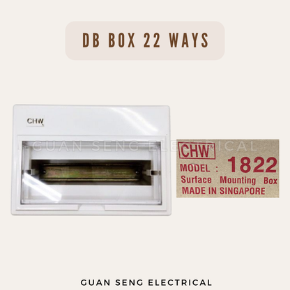 PVC Distribution DB Box CHW