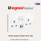 Legrand Galion™ Socket with USB