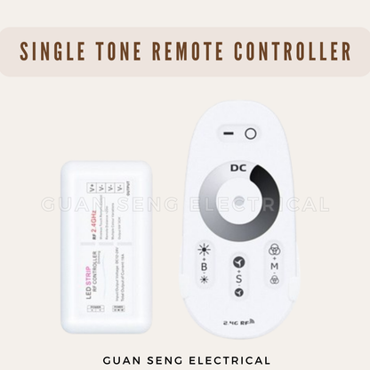 LED Strip Dimmable Dimmer Remote Control 12V 24V | Guan Seng Electrical