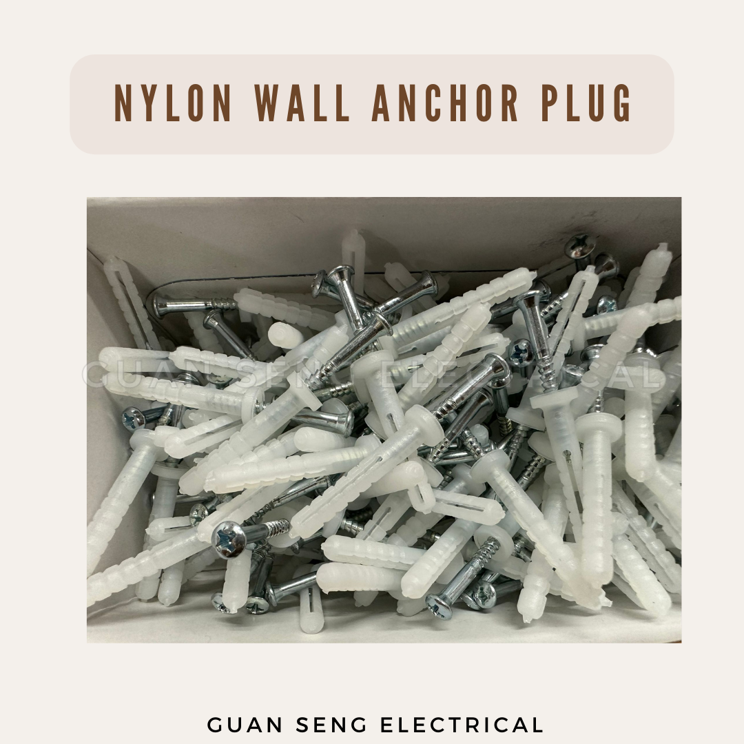 CIC Nylon Wall Anchor Plug 5x33mm