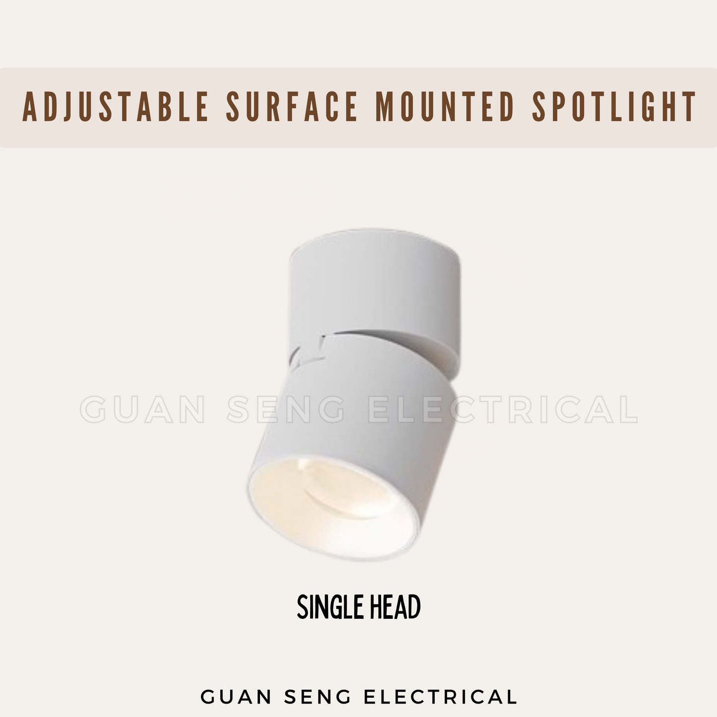Adjustable Surface Mounted Spotlight 10W 20W