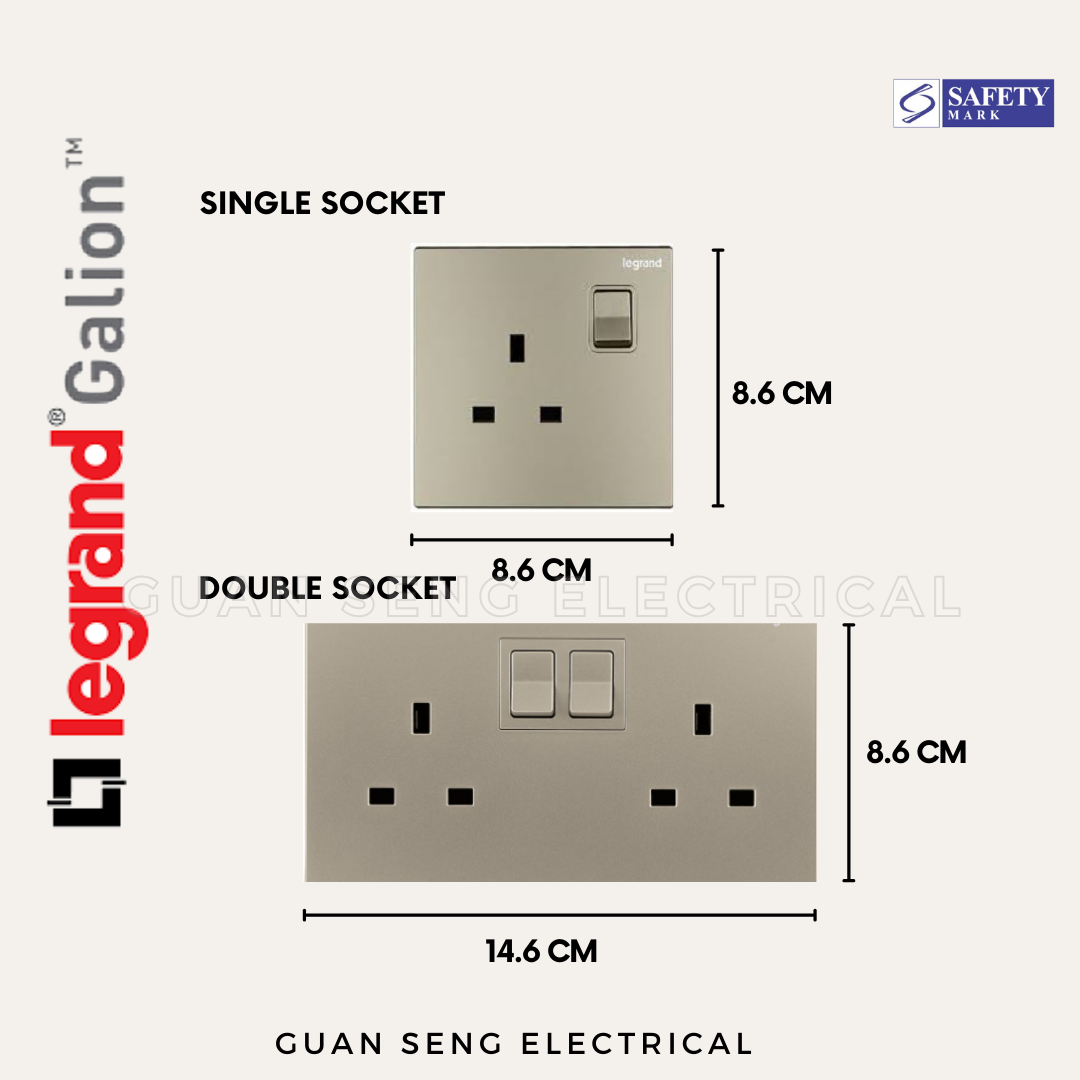 Legrand Galion Switch and Socket