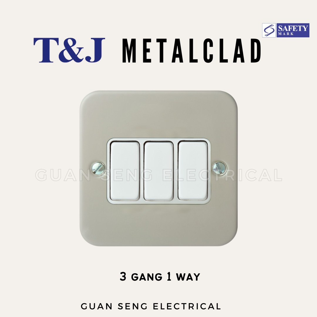 T&J Metalclad Switch Socket
