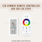 LED Strip Dimmable Dimmer Remote Control 12V 24V | Guan Seng Electrical