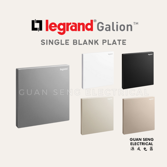 Legrand Galion Blank Plate 1 Gang