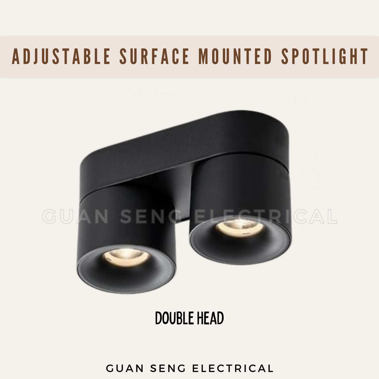 Adjustable Surface Mounted Spotlight 10W 20W