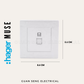 Hager Muse RJ45 Cat6 Data Socket | Guan Seng Electrical Singapore