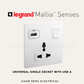 Legrand Mallia Senses Multistandard Socket | Guan Seng Electrical Singapore