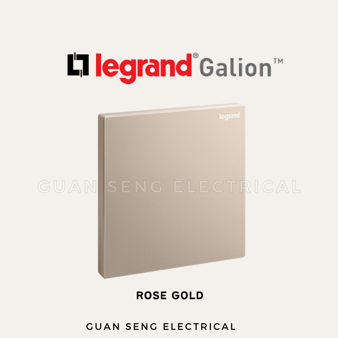 Legrand Galion Blank Plate 1 Gang