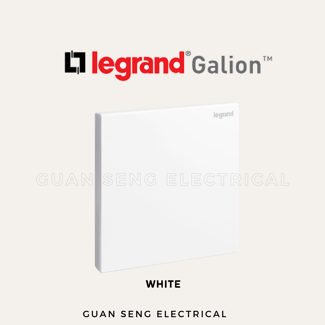 Legrand Galion Blank Plate 1 Gang