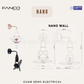 FANCO Nano 16" DC Motor Ceiling / Wall Mounting Fan