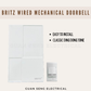 Britz A-208 DC Wired Mechanical Doorbell