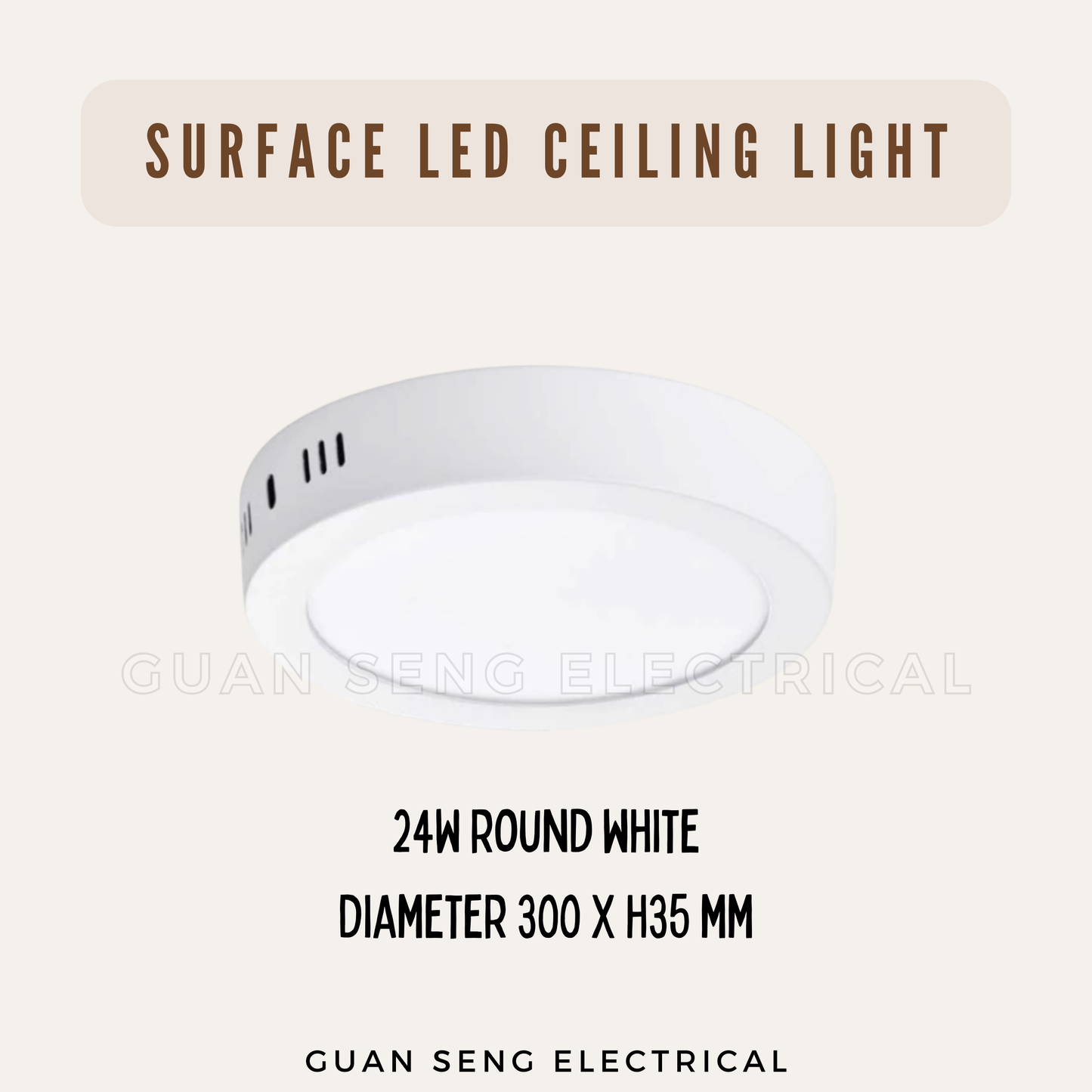 Premium Luz LED 12W 18W 24W Ceiling light Surface Mounted Downlight