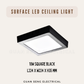 Premium Luz LED 12W 18W 24W Ceiling light Surface Mounted Downlight