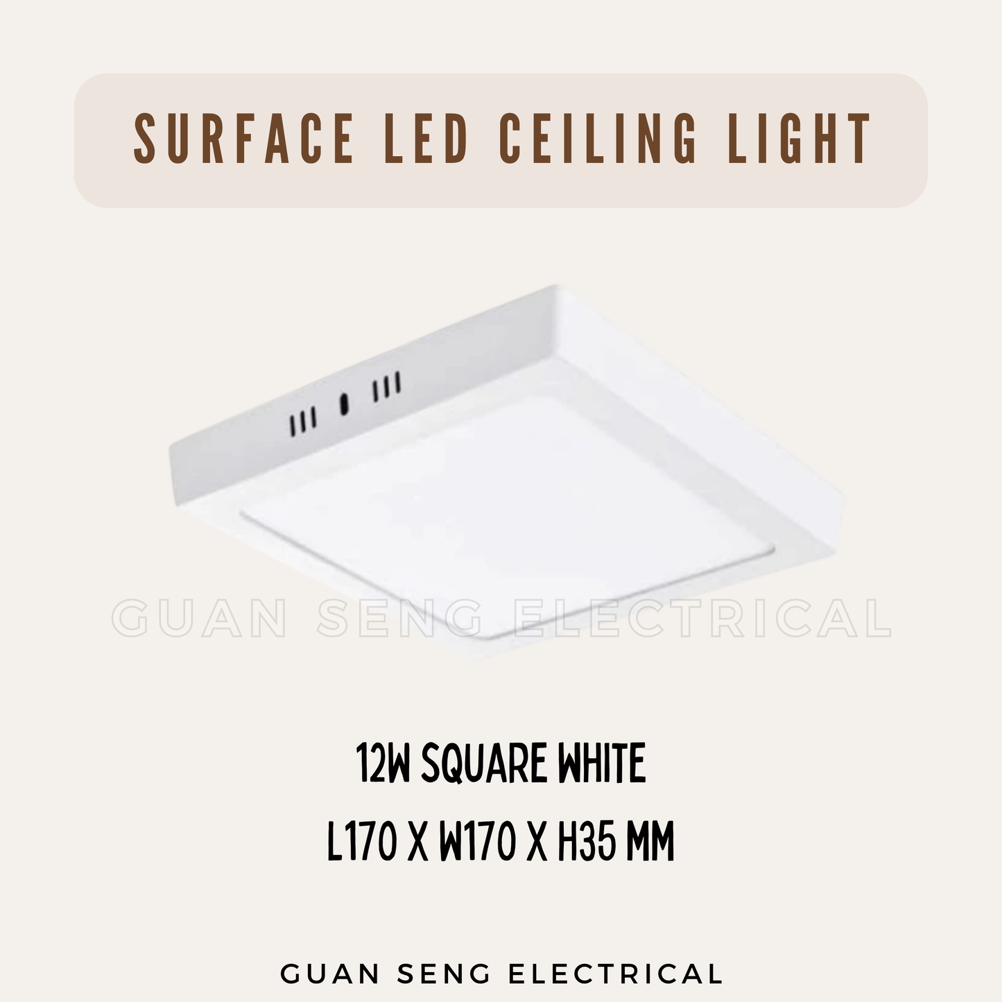 Premium Luz LED 12W 18W 24W Ceiling light Surface Mounted Downlight