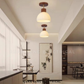Okinawa Wooden Ceiling Light Living Room Corridor Bedroom Balcony