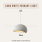 Sand White Pendant Light | Guan Seng Electrical
