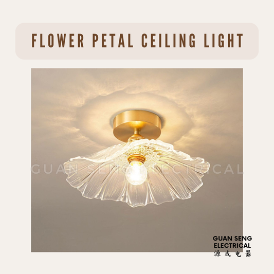 Flower Petal Ceiling Light