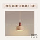 Terra Stone Pendant Light E27 Bulb | Guan Seng Electrical