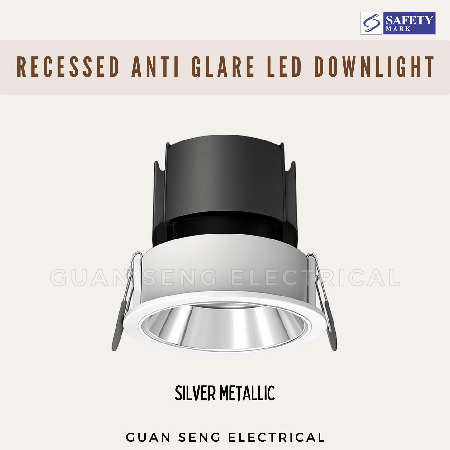 Recessed Anti Glare LED Spotlight Downlight 12W 15W