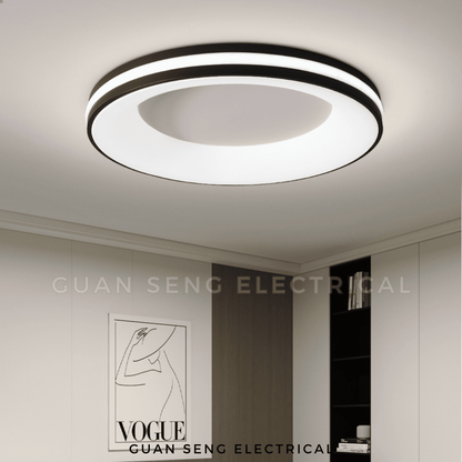 Nordic Halo LED Ceiling Light 80W 3Tone