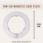 24W 36W 48W LED Magnetic Light Plate Daylight Tri-Tone
