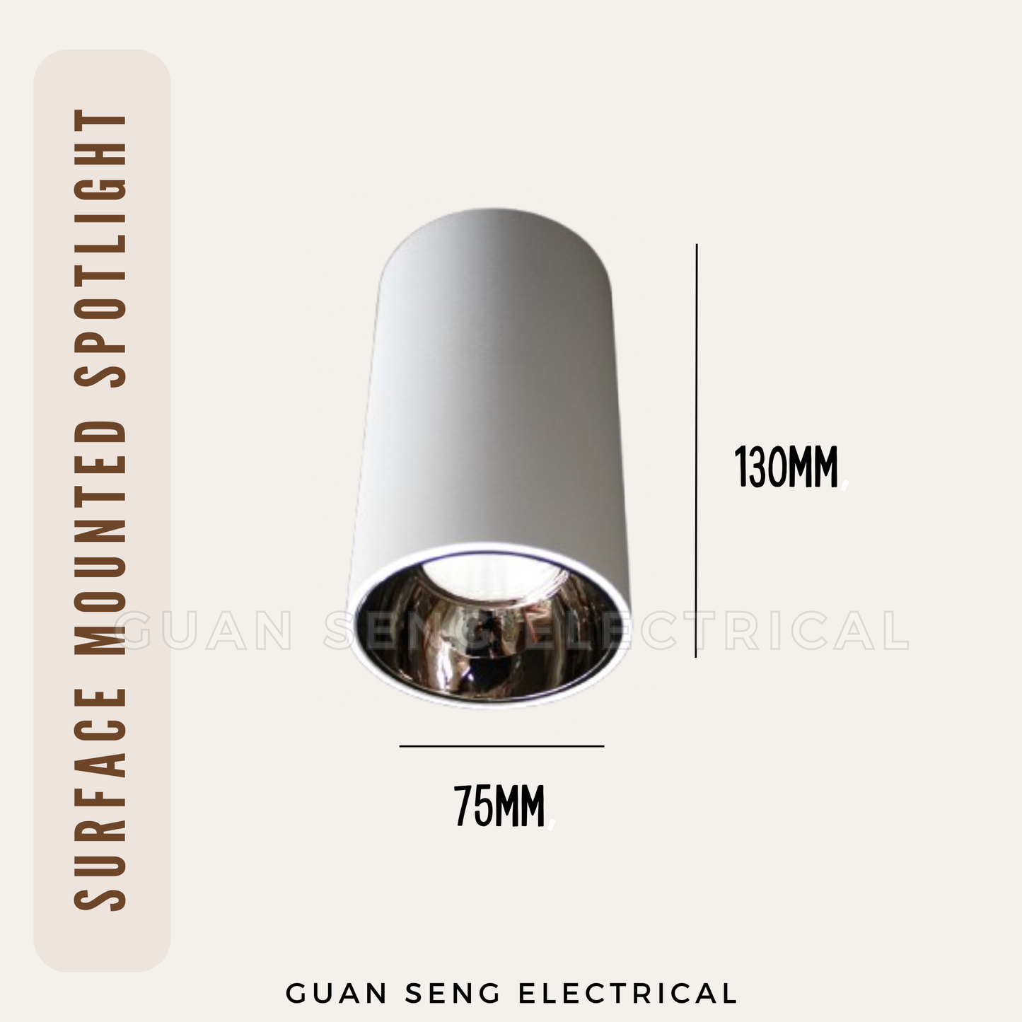 Surface Mounted Spotlight 12W