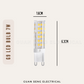 [BUNDLE] G9 7W LED Bulb Daylight Cool White Warm White Tri-tone