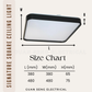 Signature Square Ceiling Light Black White 36W 48W Daylight 3 Tone