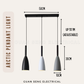 Arctic Pendant Light E27 Bulb Single Head 3 Heads
