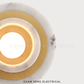 Marble Pendant Light GU10 Bulb