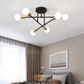 Modern LED Chandelier Ceiling Light E27 Bulb 6 Head