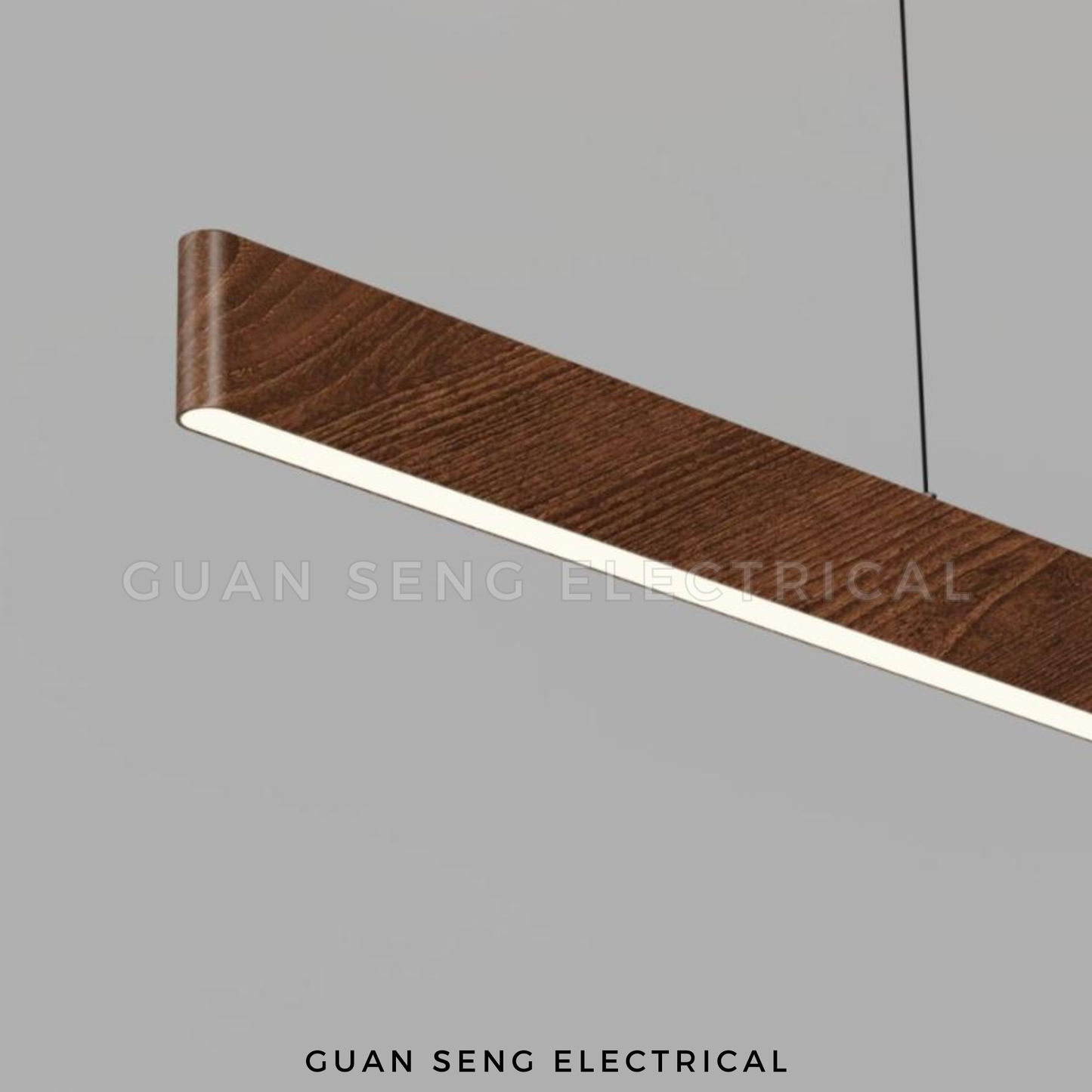 Kaito Wood Pendant Light 40W 3Tone Tri-tone