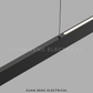 Kira Linear Pendant Light 40W 3Tone Tri-Tone