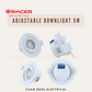 Racer Round Adjustable LED Downlight Spotlight 5W