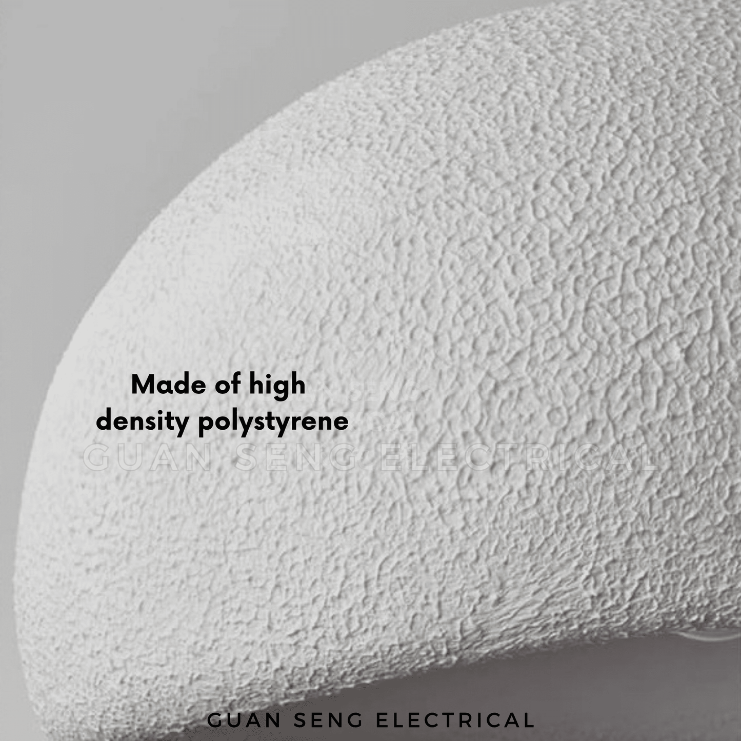 Sand White 3 Head Pendant Light E27 Bulb