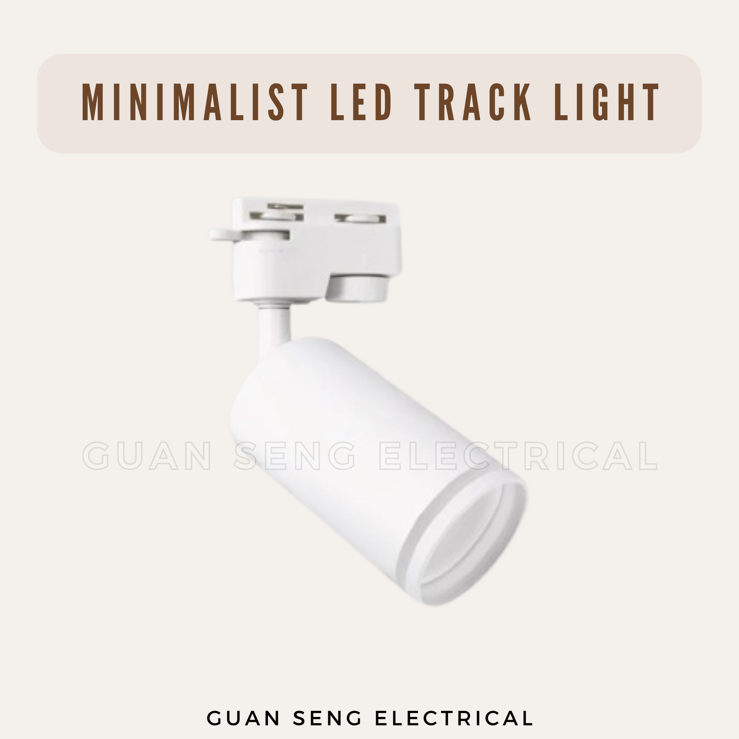 Minimalist LED Track Light