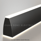 Linear Black Pendant Light 60W 3Tone Tri-tone with Remote Controller | Guan Seng Electrical