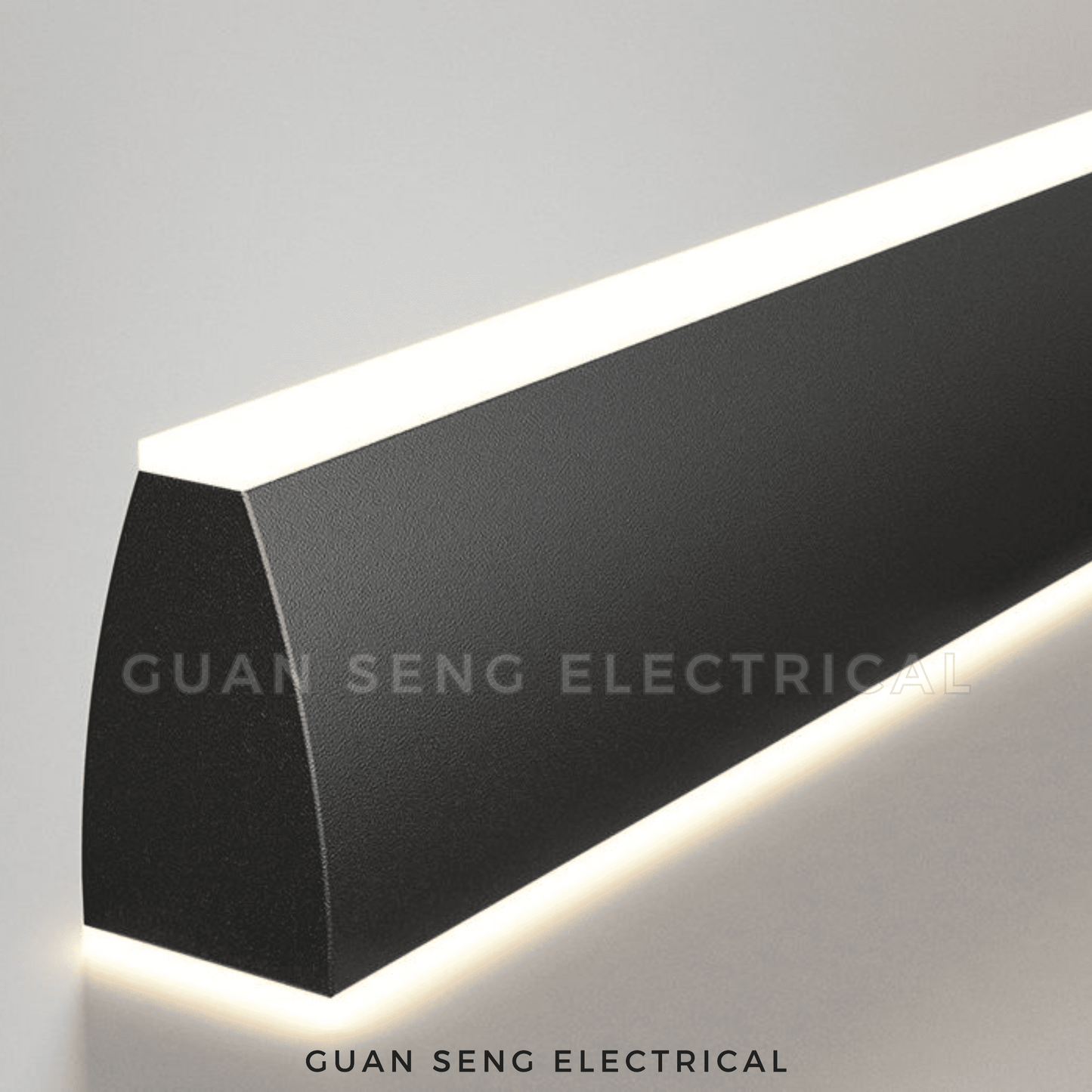 Linear Black Pendant Light | Guan Seng Electrical