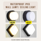 LED Waterproof Wall Lamp Ceiling Light IP65 3Tone 15W 20W Indoor Outdoor