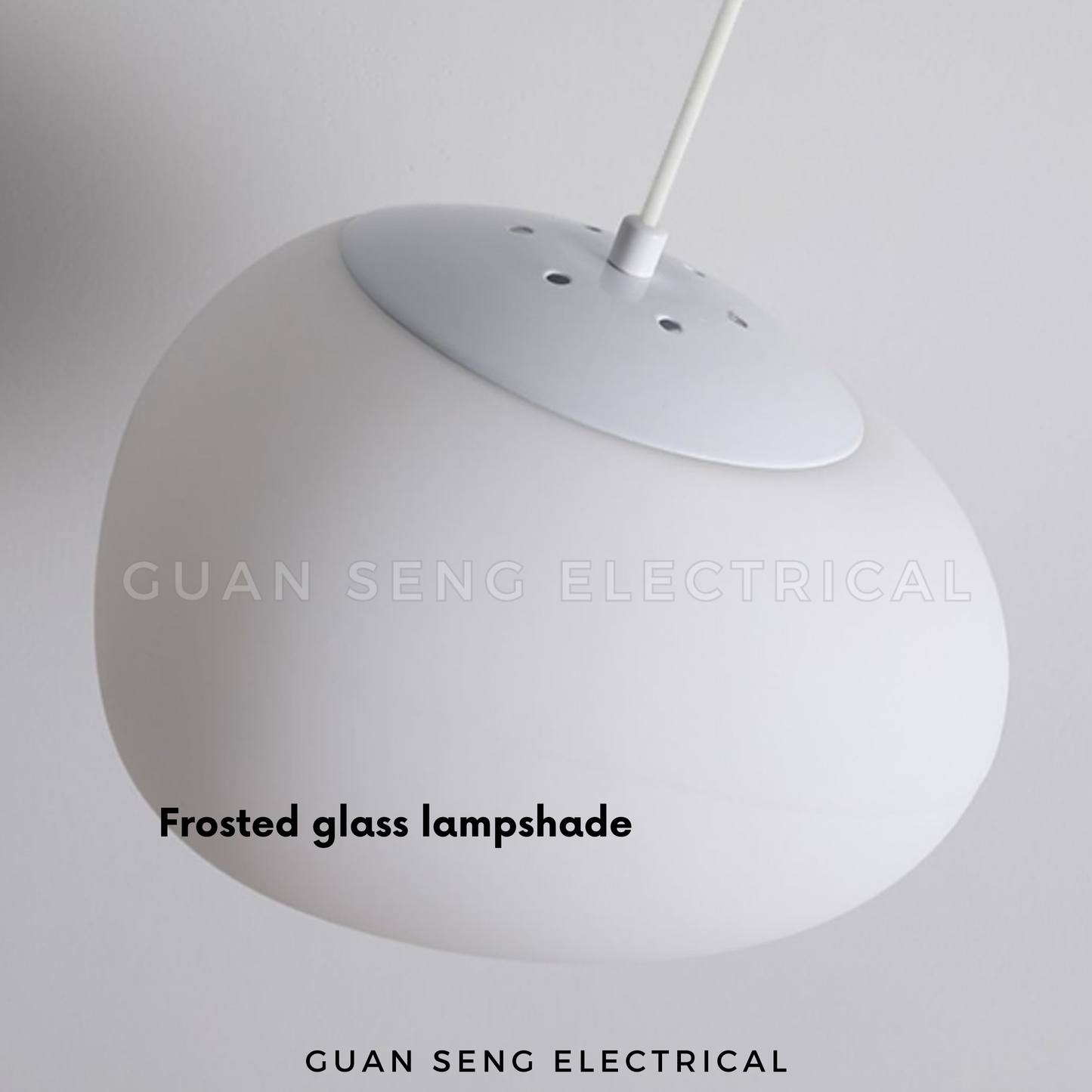 Softstone Pendant Light E27 Bulb