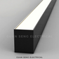 Linear Black Ceiling Light