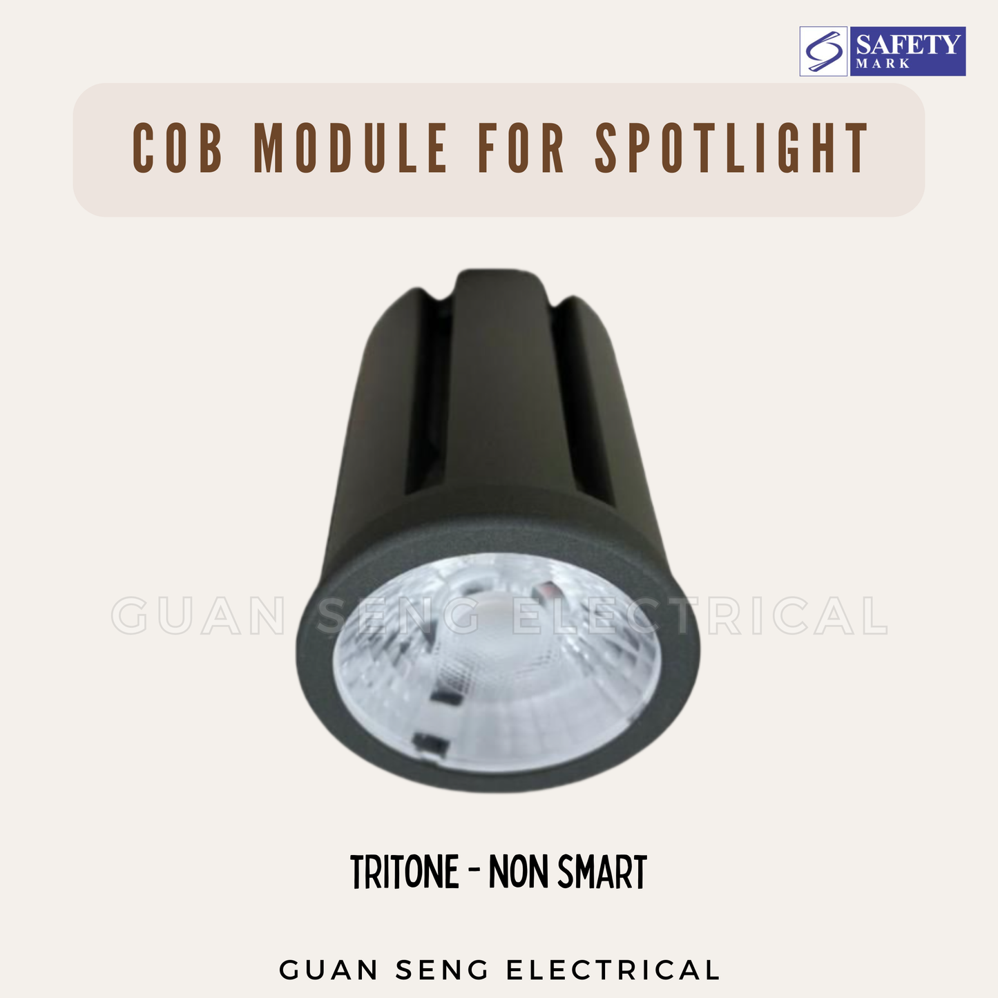 12W COB LED Module for Spotlight Single Tone Tri Tone Smart