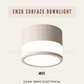 Enso 12W LED Surface Downlight Black White Daylight Warm White Cool White 3Tone TriTone