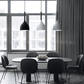 Oslo Pendant Light E27 Bulb Single Head 3 Heads