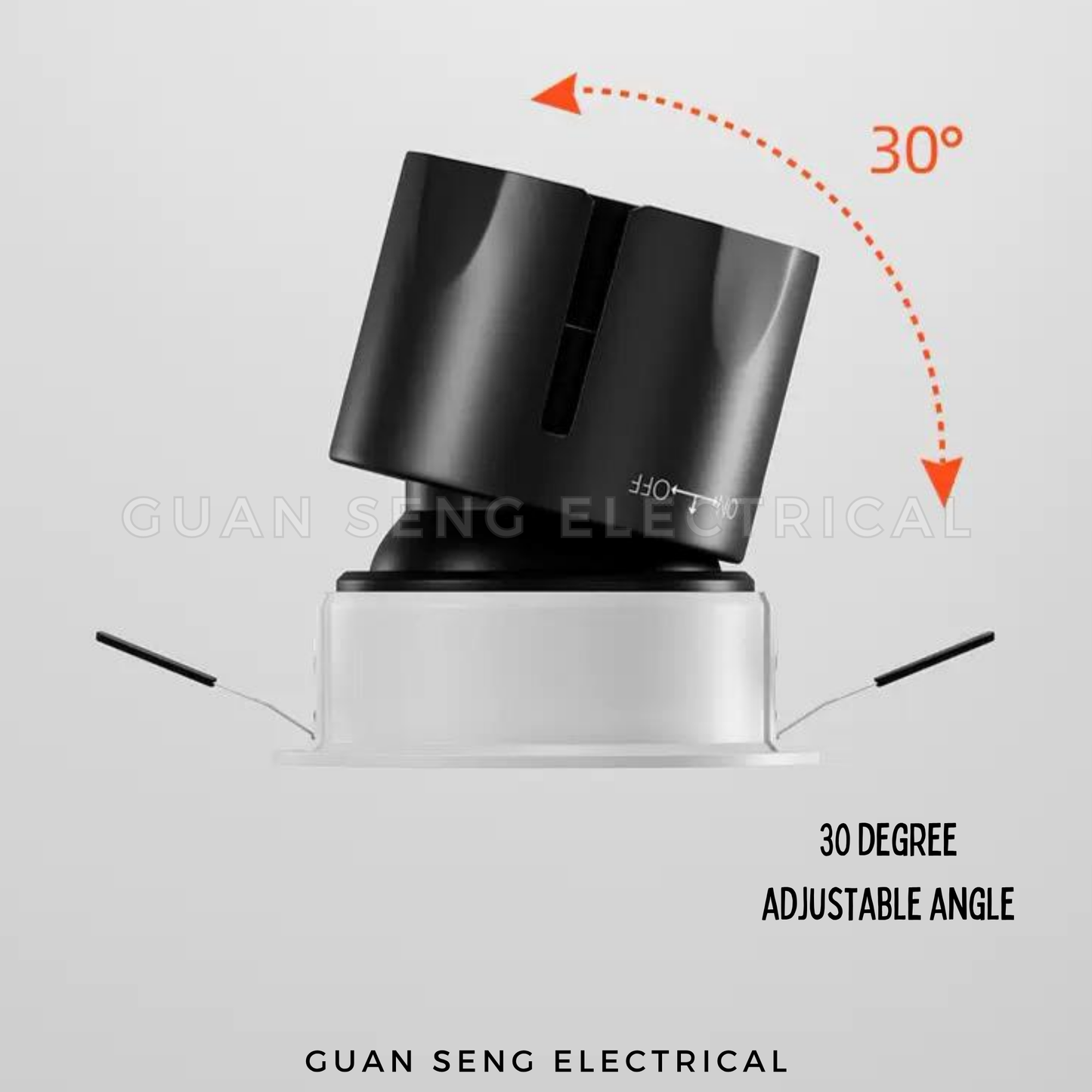 Recessed Anti Glare LED Spotlight Downlight 12W 15W