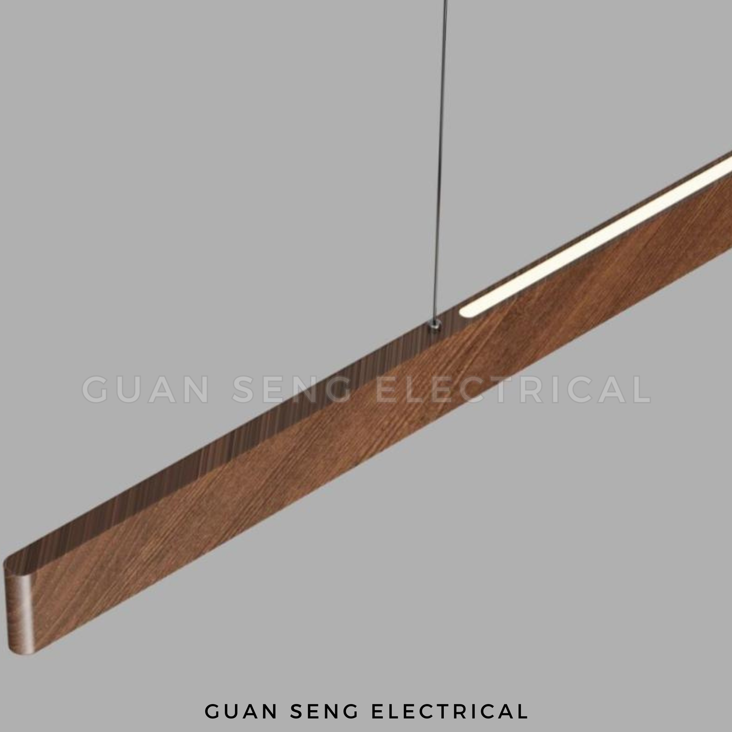 Kaito Wood Pendant Light 40W 3Tone Tri-tone