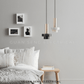 Marble Pendant Light GU10 Bulb